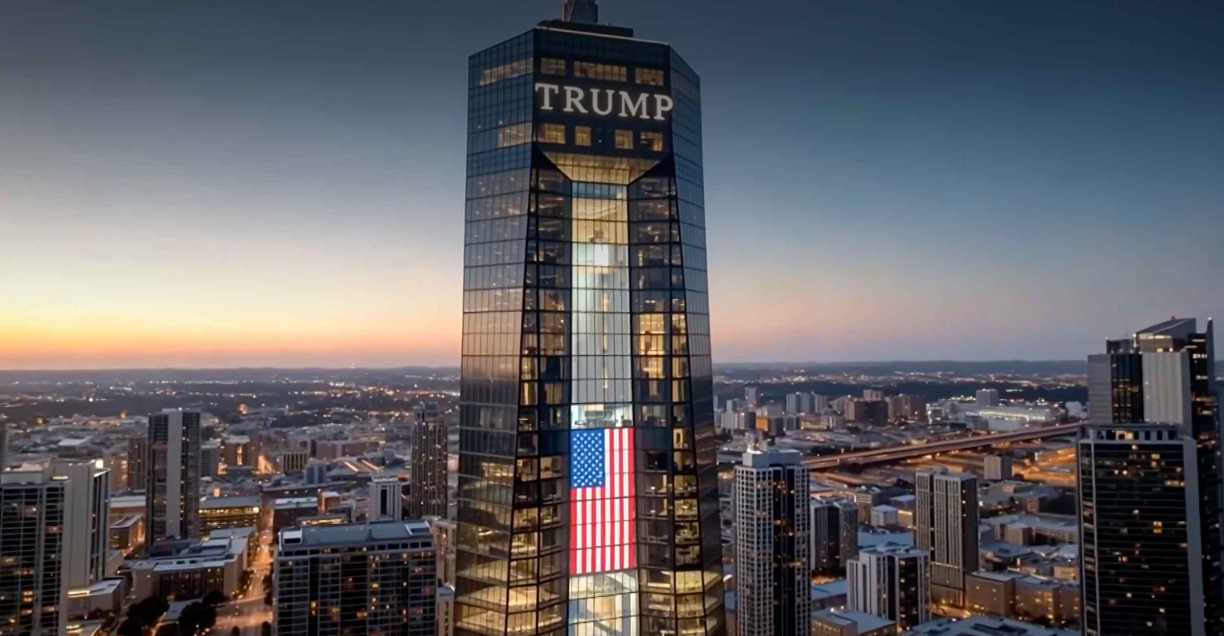 Arch of triumph, ballroom and airports: Donald Trump's building frenzy