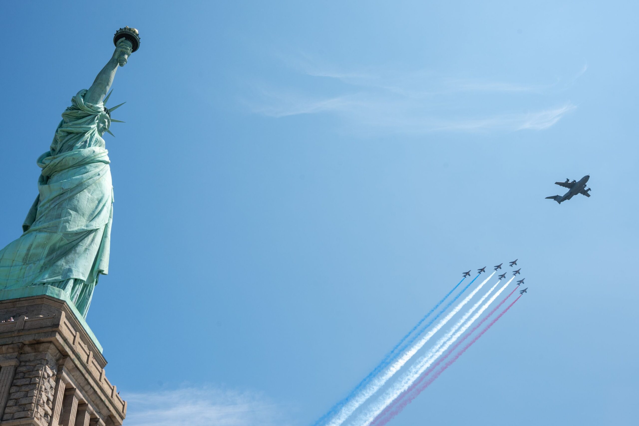 Armed forces: the Patrouille de France at the heart of the largest air parade in the United States