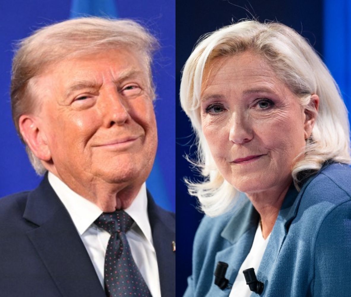“She’s the conservative voice”: Donald Trump praises Marine Le Pen after the riots